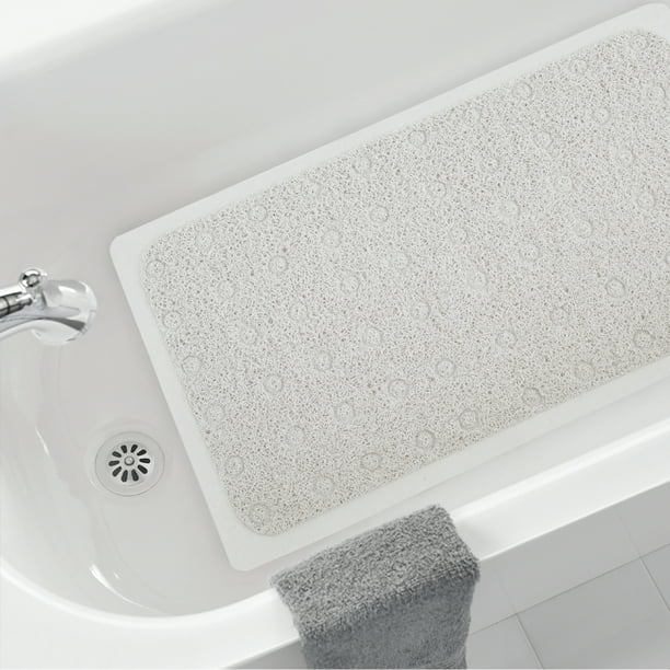 Loofah Textured Tub And Shower Mat, How To Clean Textured Bathtub