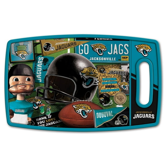 Jacksonville Jaguars Retro Series Cutting Board