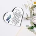 thumbnail image 3 of A Letter from Heaven Sign, Loss of Loved One Sympathy Gift, Memorial Gifts for Loss Keepsake, In Memory of Loved One Sign, Grief Bereavement Remembrance Plaque Decor for Family Members, 3 of 6