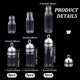 thumbnail image 2 of 15 piezas de colgantes para frascos de perfume en 3 estilos diferentes, frascos rellenables, frascos de los deseos, colgantes para frascos de vidrio, frascos con tapón de rosca., 2 of 6