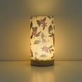 thumbnail image 4 of Steadline Wooden Fabric Table Lamp with Khaki Shade Bedside Night Light for Bedroom Dormitory Ambient Lighting Modern Home Decor with Warm Glow, 4 of 6