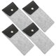 thumbnail image 1 of AURARMLET 4Ud Suave Para Gafas De Fieltro Para Uso Diario Y Viajes, 1 of 6