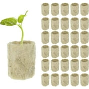 Ofocase 50pcs Garden Rockwool Stonewool, Rockwool Grow Cubes, Starter Plugs for Soilless Cultivation Seedlings Cuttings