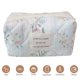 thumbnail image 1 of Aseo Maquillaje Cosmética Bolso para Mujeres Bolsas Cosméticas Acolchadas Algodón Floral, 1 of 9