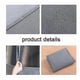thumbnail image 5 of Hanging Garment Bag Garment Bag Organizer Storage with Clear Pvc Windows Garment Rack Cover DustproofGray 60*48*100, 5 of 5