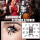 thumbnail image 3 of 2X halloween xmas christmas gifts decoration eelhoe eyeliner stickers horror fashion party makeup tool, 3 of 5