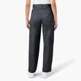 thumbnail image 2 of Pantalones de Trabajo para Mujer Dickies Corte Holgado con Refuerzo Doble en Rodillas Carbón, 2 of 6