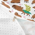 thumbnail image 4 of Erosebridal Animal Capybaras Twin Bedding For Teens,Pink Flowers Duvet Cover Set For Child Boys Girls,2pcs,No Comforter,Super Cozy Room Decor, 4 of 6