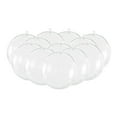 thumbnail image 3 of 10PCS 4/5/6/8CM Transparent Ball Open Plastic Clear Bauble Ornament Christmas Party Hanging Pendant Gift Package Supplies  6cm, 3 of 9