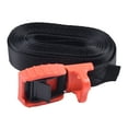 thumbnail image 2 of 1x Tie Down Roof Rack Straps Pair Silicone Buckle 4.5m/6m Heavy Duty Kayak, 2 of 9