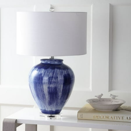 Photo 1 of ***PARTS ONLY/NON-RETURNABLE**CERAMIC IS BROKEN***
Wayland 26" Ceramic Table Lamp, Seaside Blue by JONATHAN Y