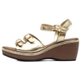 thumbnail image 2 of Sandalias Casuales para Mujer Maxim 1403 dorado 23.5, 2 of 4