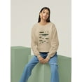 thumbnail image 2 of Insects Encyclopedia Sweatshirt Women -Denis Diderot Designs, Female XX-Large, 2 of 4