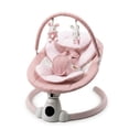 thumbnail image 4 of Electric Baby Swing for Infants with Remote Control, Bluetooth, 5 Swing Speeds, Timer, 10 Lullabies, Interactive Toys, Side to Side Swing,Pink, 4 of 4