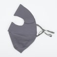 thumbnail image 2 of Máscara Facial Completa con Diseño de Visera Ajustable 7.09" A Prueba de Viento Protección UV del Sol Gris, 2 of 6