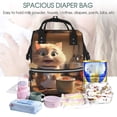 thumbnail image 5 of Fuzoiu Cartoon Cooking Cat Print Diaper Bag Backpack,Baby Essentials Travel Tote,Multi function Waterproof Diaper Bag, Travel Essentials Baby Bag - Unisex, 5 of 6