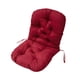 thumbnail image 4 of Cojín para Patio, cojín para Asiento, Respaldo para Asiento Exterior, cojín para Silla, Color Puro, cojín para Mecedora de Moda Simple y versátil rojo, 4 of 8