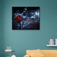 thumbnail image 1 of Cuadros Decorativos Taladro completo redondo diamante pintura DIY Rose amante mosaico Kit para arte de cuentas Sywqhk Nuevos Originales, 1 of 1