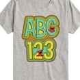 thumbnail image 3 of Sesame Street - Elmo ABC - Toddler and Youth Short Sleeve Graphic T-Shirt, 3 of 5
