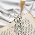 thumbnail image 6 of Kdxio Multicolored Butterflies Print Metal Tassel Bookmarks,Perfect Gift for Art Lovers and Bookworms Metal Bookmarks for Women, 6 of 8