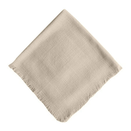 

XIEC Table Napkin Super Soft Decorative Flax Tassel Napkin Rustic Country Wedding Easter Decoration for Coffee Shop