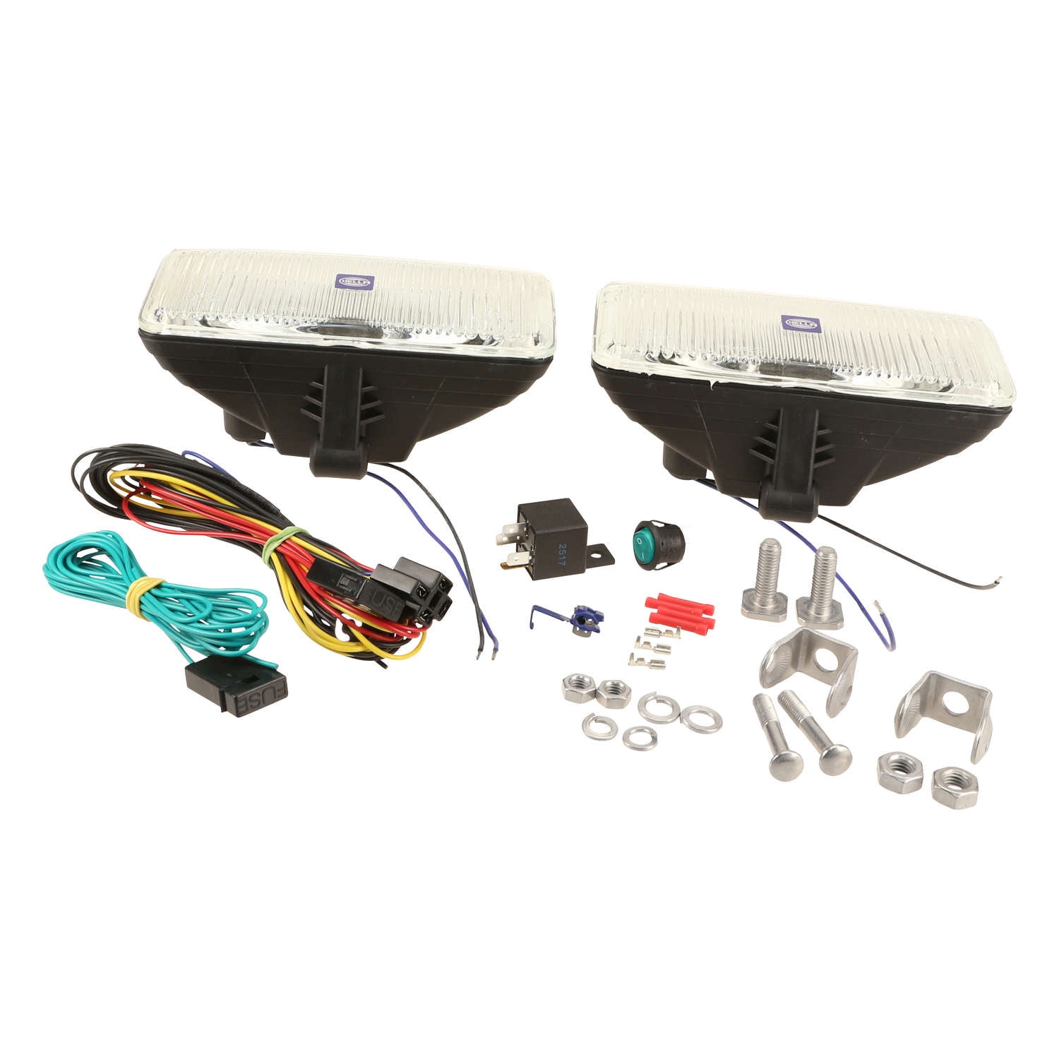 Hella Fog Light Kit, 550 Series Rectangle