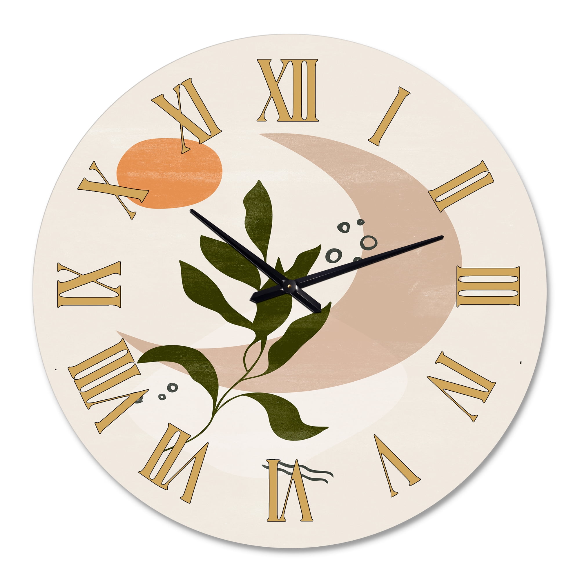Designart 1 in Quartz Modern/Contemporary Wall Clock