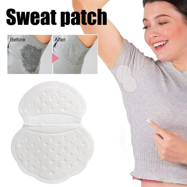 30 Pack Underarm Sweat Pads, Armpit Sweat Pads for Women and Men,  Disposable Underarm Pads, Comfortable Unflavored 