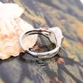 thumbnail image 2 of Ring Bella Opals Silver Plated Fashion Hot New Simple Classic Movie Film Jewelry For Women, 2 of 3