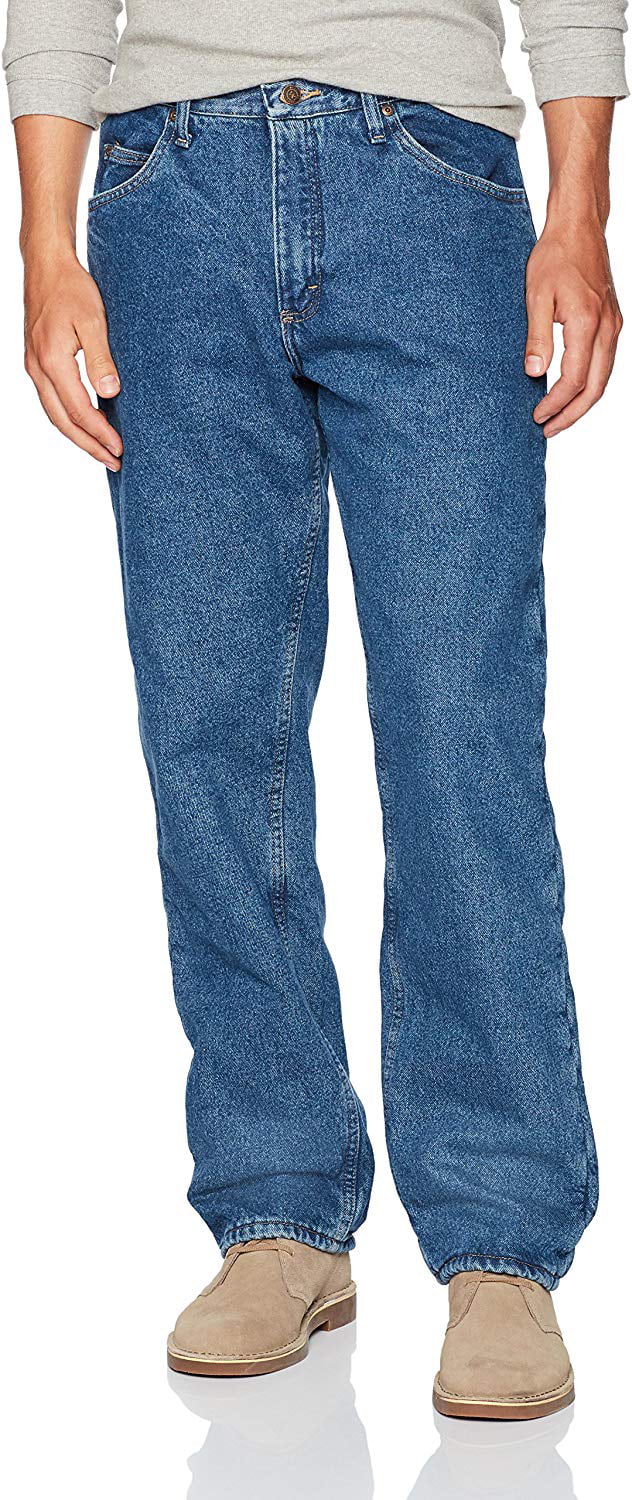 Wrangler Jeans - Mens 36X34 Classic Straight Leg Cotton Stretch 36 ...