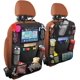 thumbnail image 1 of Organizador del respaldo del asiento del automóvil, 2 organizadores impermeables y duraderos del asiento del automóvil con 10quot; Soporte de mesa, 9 bolsillos de almacenamiento, organizador de almace Feliz Sencillez, 1 of 5