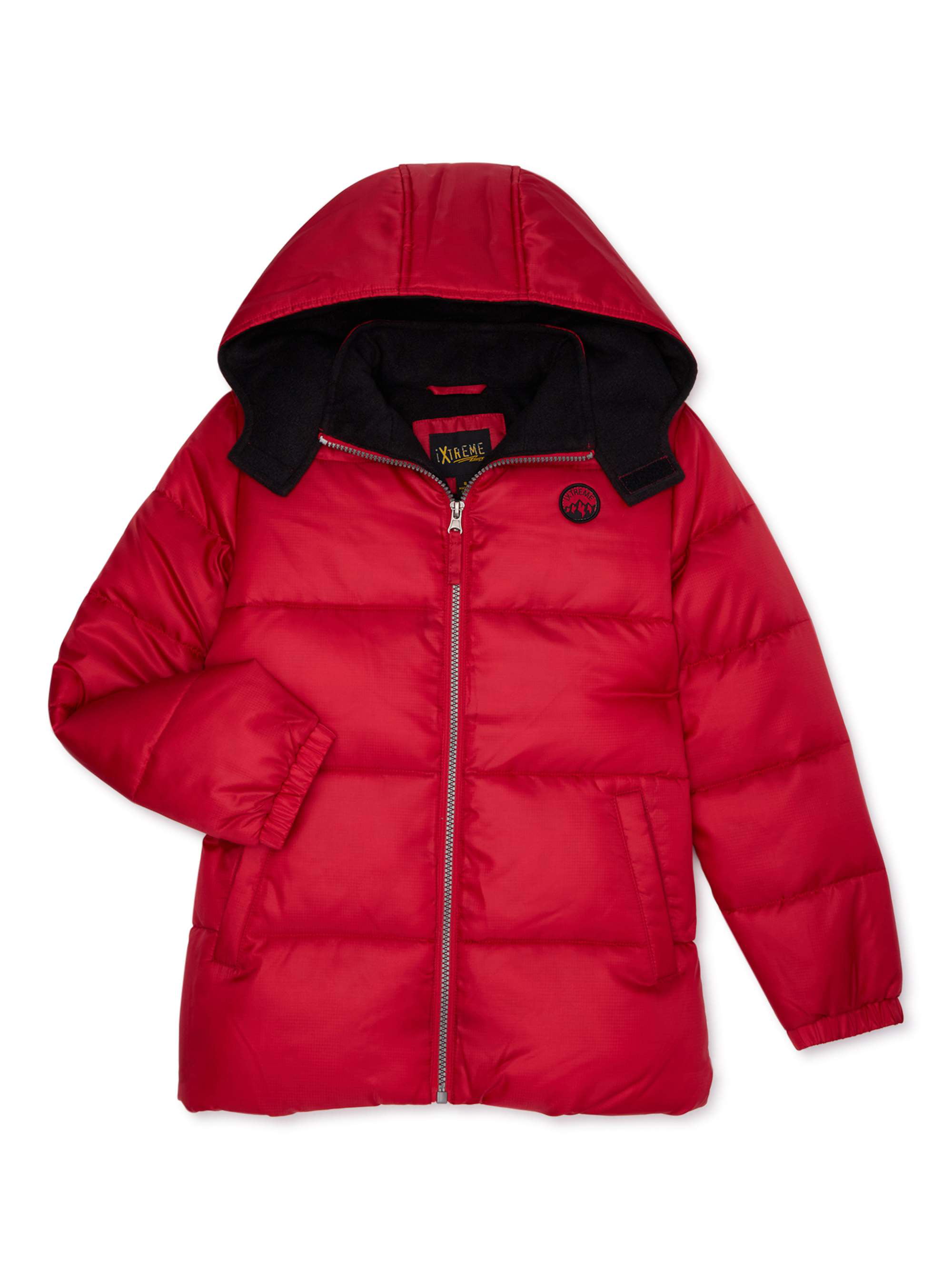 iXtreme Baby Boys Ripstop Puffer With Pop Color Zipper 