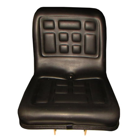RAParts One Replacement Compact Tractor Seat with Flip Type Brackets
