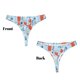 thumbnail image 3 of Fotbe Lobsters Tanga Sin Costuras para Mujer con Estampado – Panties Invisibles, Transpirables y Cómodos para Uso Diario-Large, 3 of 6