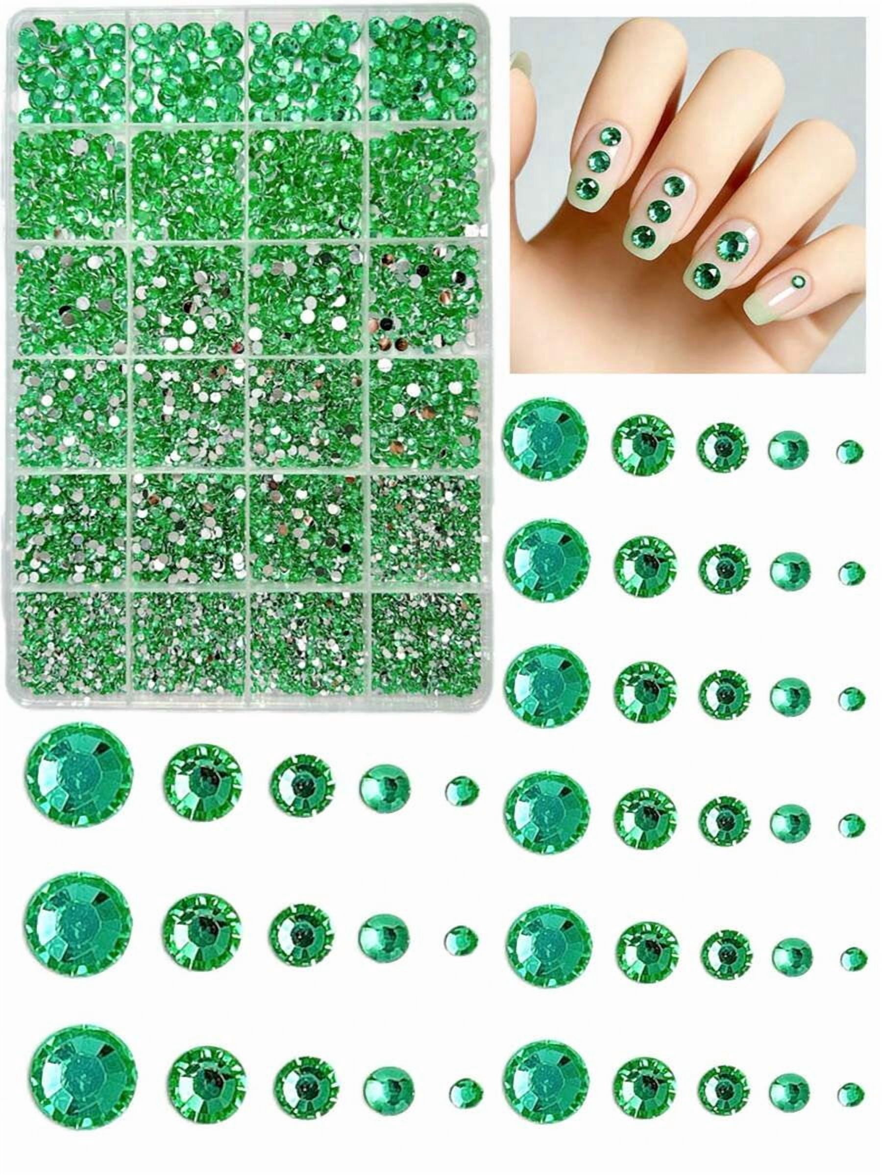 1 Box Assorted Color ABS Rhinestones, Resin Flat Diamonds, Shiny Nail Art Decorations For DIY Crafts And Manicure Accessories Nails Nail Supplies Nail Gems