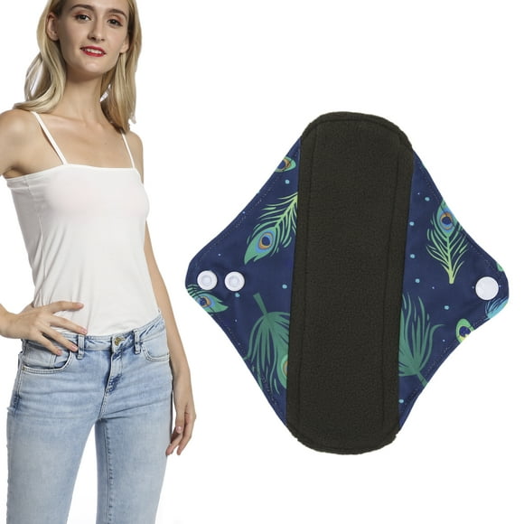 Washable Menstrual Pads, Strong Air Permeability Reusable Menstrual Pads Soft Natural Deodorization for Women for Menstrual Period S