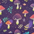 thumbnail image 6 of Orinice Mushroom Round Table Cover Stain Resistant Washable Indoor Outdoor Tablecloth Kitchen Dining Wedding Parties Elastic Edge 100% Polyester Fiber 38-42, 6 of 8