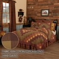 thumbnail image 4 of Primitive Quilt Set Heritage Farms Patchwork Cotton Bedroom Decor TCC Brands, 4 of 5