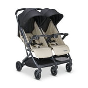 Angle View: Joovy® Kooper X2, Compact Double Stroller in Sand