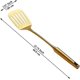 thumbnail image 3 of Stainless Steel Spatulas, Gold Slotted Turner, Kitchen Spatulas for Nonstick Cookware, Dishwasher Safe, Easy to Clean, 3 of 4
