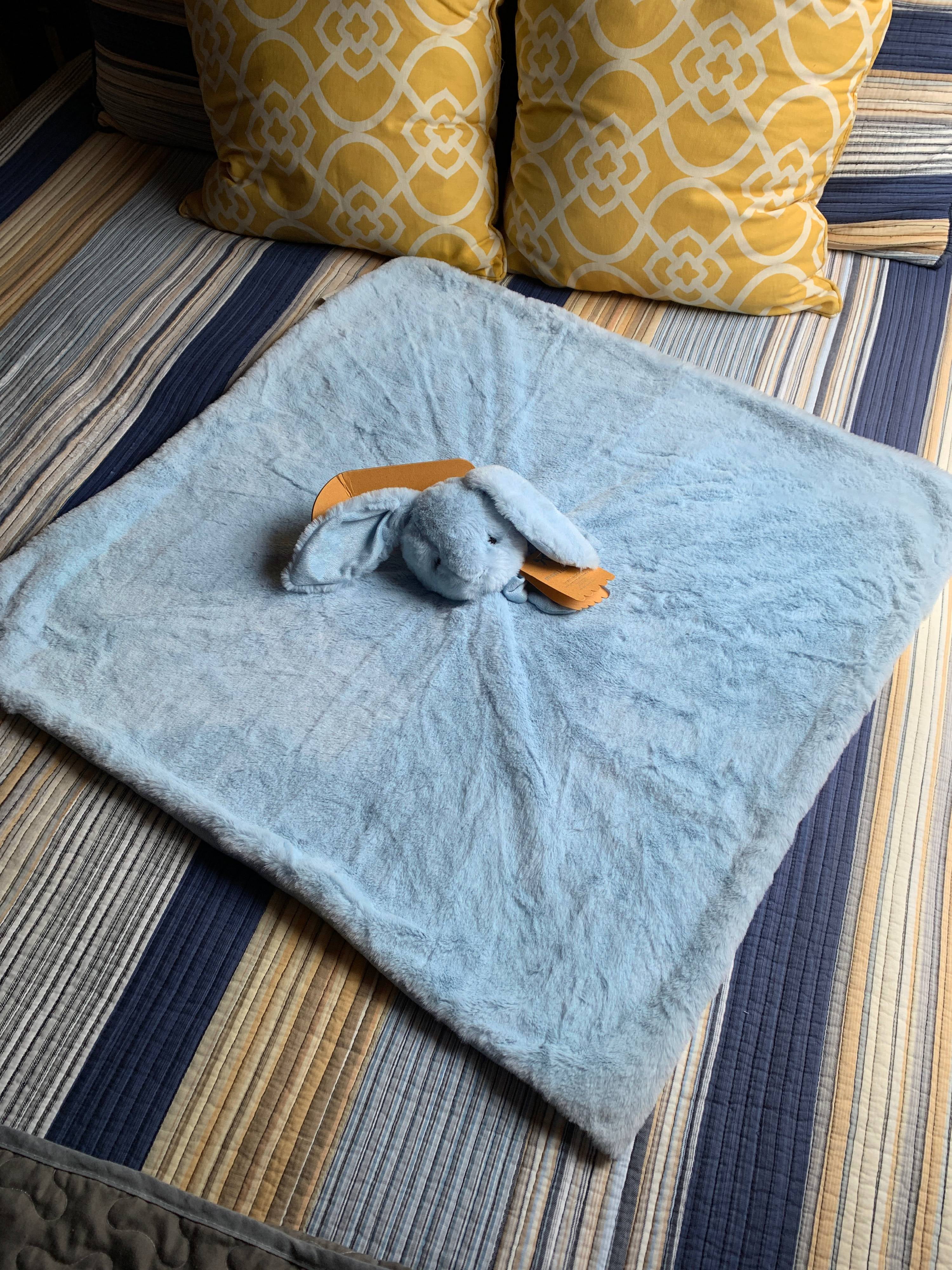 mon lapin baby blanket elephant