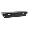 UWS EC10893-PR 59-Inch Matte Black Heavy-Wall Aluminum UTV Tool Box for Select Polaris Ranger, RigidCore Lid