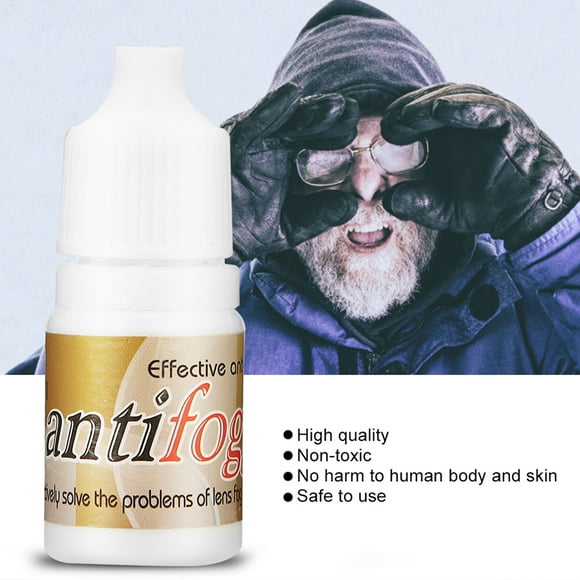 Agente 2 Uds. Spray Limpiador Seguro Antivaho Portátil Para Gafas De Natación Lentes De Gafas De Miopía