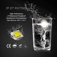thumbnail image 2 of LED Additional Lights Motorcycle Fog Light Yellow,U7 Round Fog Lights Car Motorcycle Front Headlight 1 Modes 12V 24V Universal LED Lamp Driving Auxili, 2 of 4