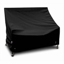 KoverRoos 77351 Weathermax Highback Loveseat-Sofa Cover, Black - 49 W x 34 D x 40 H in.