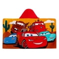 thumbnail image 3 of Toalla con capucha Disney Cars Lightning McQueen 100% algodón para niños, 3 of 5