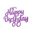 thumbnail image 1 of Yuarrent 10 piezas de adornos para cupcakes, tarjeta de inserción para decoración de bebés, accesorios de boda, letrero para fiesta, decoración de Decoración del hogar Violeta Yuarrent HA062285-08B, 1 of 6