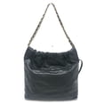 thumbnail image 3 of Pre-Owned CHANEL AS3260 Chanel 22 Small Coco Mark Gold Hardware Shoulder Bag Caviar Leather..., 3 of 18