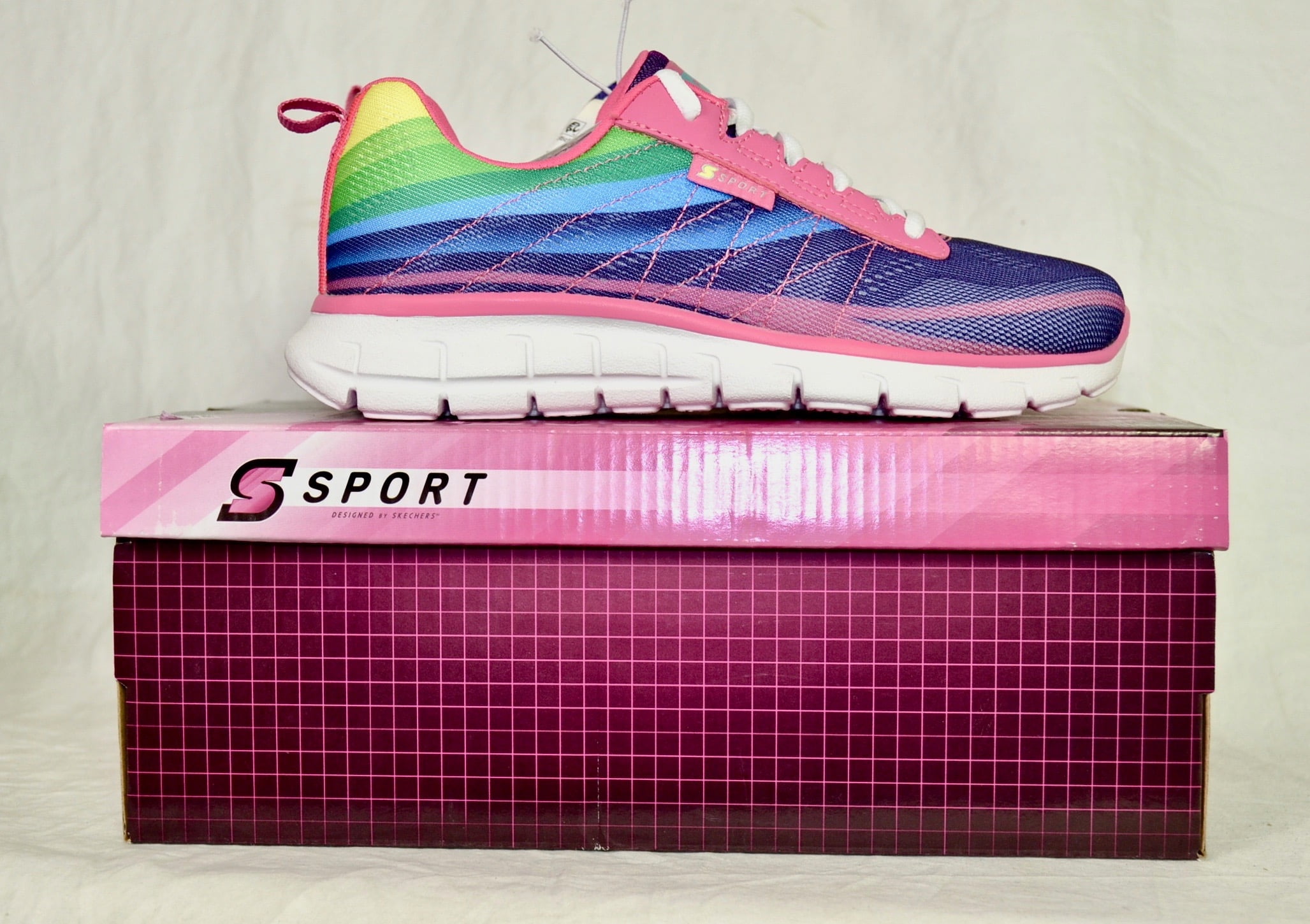 skechers rainbow sneakers