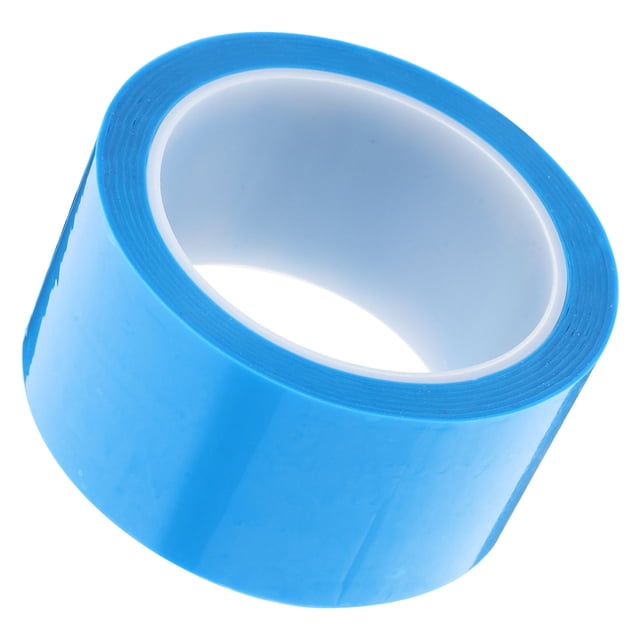 OULII Clear Electrical Tape Sublimation Heat Crafts Tape Sky Blue Waterproof for Home Use 1 Roll